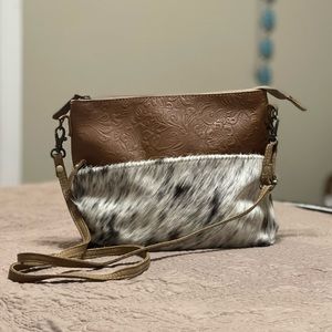 Myra bag cowhide crossbody purse